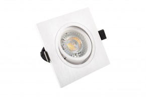 DK3021-WH Встраиваемый светильник, IP 20, 10 Вт, GU5.3, LED, белый, пластик в Губкинском - gubkinskiy.mebel24.online | фото 2