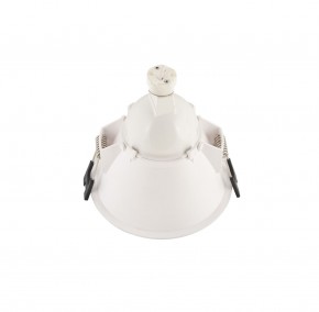 DK3026-WB Встраиваемый светильник, IP 20, 10 Вт, GU5.3, LED, белый/черный, пластик в Губкинском - gubkinskiy.mebel24.online | фото 4