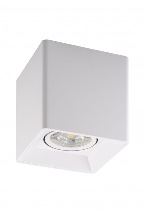 DK3030-WH Светильник накладной IP 20, 10 Вт, GU5.3, LED, белый, пластик в Губкинском - gubkinskiy.mebel24.online | фото 1