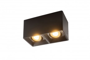 DK3035-BK Светильник накладной IP 20, 10 Вт, GU5.3, LED, черный, пластик в Губкинском - gubkinskiy.mebel24.online | фото 1