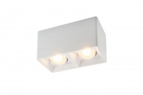 DK3035-WH Светильник накладной IP 20, 10 Вт, GU5.3, LED, белый, пластик в Губкинском - gubkinskiy.mebel24.online | фото 1