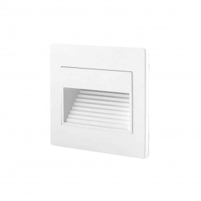 DK3050-WH Светильник встраиваемый в стену, IP 20, LED 3000, 1 Вт, белый, пластик в Губкинском - gubkinskiy.mebel24.online | фото 1