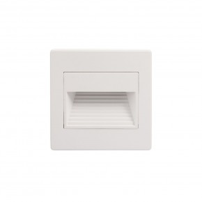 DK3050-WH Светильник встраиваемый в стену, IP 20, LED 3000, 1 Вт, белый, пластик в Губкинском - gubkinskiy.mebel24.online | фото 3