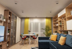 DK3080-WB+WH Светильник накладной IP 20, 10 Вт, GU5.3, LED, бело-черный/белый, пластик в Губкинском - gubkinskiy.mebel24.online | фото 2