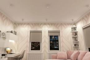 DK3090-WH+CH Светильник накладной IP 20, 10 Вт, GU5.3, LED, белый/хром, пластик в Губкинском - gubkinskiy.mebel24.online | фото 2