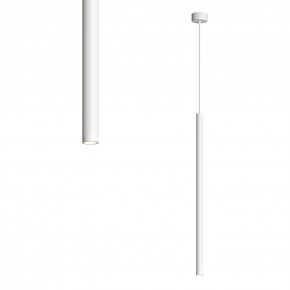DK4303-WH Подвесной светильник со встроенным светодиодом, 5W, IP 20, 3000K, белый, алюминий в Губкинском - gubkinskiy.mebel24.online | фото 1