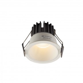 DK4400-WH Встраиваемый светильник, IP 20, 7 Вт, LED 3000, белый, алюминий в Губкинском - gubkinskiy.mebel24.online | фото 1
