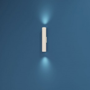 DK5022-WH Настенный светильник, IP20, до 15 Вт, LED, 2xGU10, белый, алюминий в Губкинском - gubkinskiy.mebel24.online | фото 5