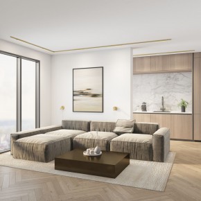 DK5072-SB Бра SHINE WALL со светодиодом, D104*H68, IP20, 3000К, 3W, RA?90, сатинированная латунь, алюминий в Губкинском - gubkinskiy.mebel24.online | фото 7