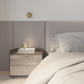 DK5072-SB Бра SHINE WALL со светодиодом, D104*H68, IP20, 3000К, 3W, RA?90, сатинированная латунь, алюминий в Губкинском - gubkinskiy.mebel24.online | фото 9