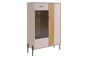 ДОМИНИКА Комод (со стеклом) в Губкинском - gubkinskiy.mebel24.online | фото