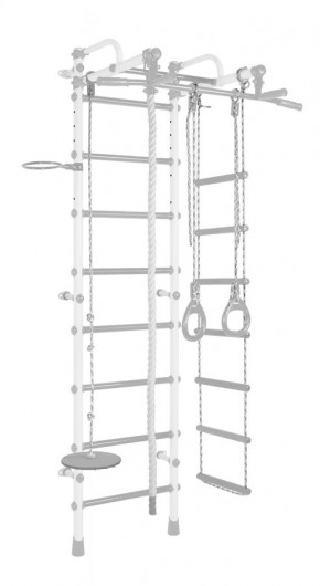 ДСК LIRA PASTEL цв. белый-серый в Губкинском - gubkinskiy.mebel24.online | фото