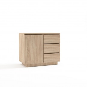 Дуэт New Комод 900/3 (сонома) в Губкинском - gubkinskiy.mebel24.online | фото