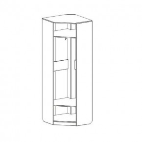 ЭЛАНА Прихожая (модульная) Бодега Белая в Губкинском - gubkinskiy.mebel24.online | фото 5