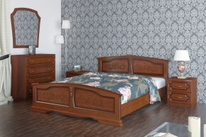 ЕЛЕНА Кровать из массива 1600 в Губкинском - gubkinskiy.mebel24.online | фото 4