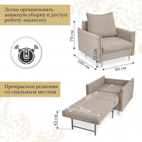 Кресло 335 в Губкинском - gubkinskiy.mebel24.online | фото 3