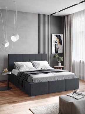 Интерьерная Кровать Рио Серый 1400x2000 в Губкинском - gubkinskiy.mebel24.online | фото