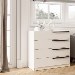 Комод Айрон КМ-02 (белый) в Губкинском - gubkinskiy.mebel24.online | фото 2