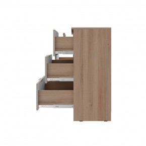 Комод Эмилия КМ-04 (Дуб смоки/Айриш (MF03)) в Губкинском - gubkinskiy.mebel24.online | фото 3