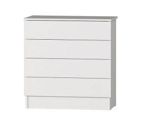 Комод Фаворит-3 (Белый текстурный) в Губкинском - gubkinskiy.mebel24.online | фото 2