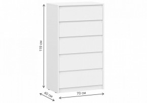 Комод Идена КМ06-700 в Губкинском - gubkinskiy.mebel24.online | фото 4