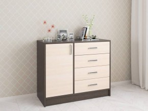 Комод Катрин-6 венге/дуб молочный в Губкинском - gubkinskiy.mebel24.online | фото