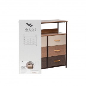 Комод Leset Локи 6 ящ. с полкой в Губкинском - gubkinskiy.mebel24.online | фото 11