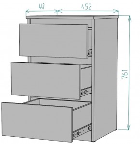 Комод Мальта K205 в Губкинском - gubkinskiy.mebel24.online | фото 2