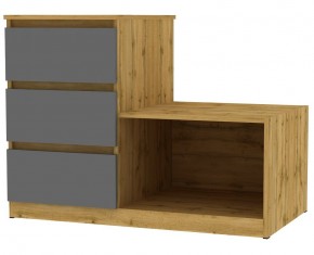 Комод Мальта K206 (ДВ-Графит) в Губкинском - gubkinskiy.mebel24.online | фото