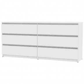Комод Malta light K144 (Белый) в Губкинском - gubkinskiy.mebel24.online | фото