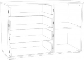 Комод НМ 041.39 "Банни" (Бисквит) в Губкинском - gubkinskiy.mebel24.online | фото 4