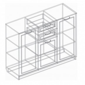 Комод "ГФ-04" Филадельфия в Губкинском - gubkinskiy.mebel24.online | фото 3