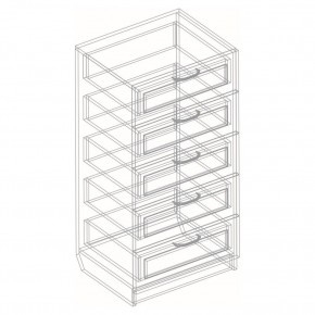 Комод "СА-03" Александрия в Губкинском - gubkinskiy.mebel24.online | фото 3