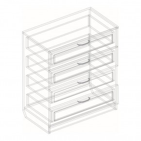 Комод "СА-08" Александрия в Губкинском - gubkinskiy.mebel24.online | фото 3