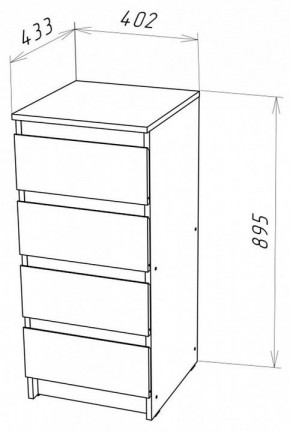 Комод Рунтроп в Губкинском - gubkinskiy.mebel24.online | фото