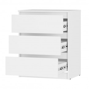 Комод Симпл КМ-01 (белый) в Губкинском - gubkinskiy.mebel24.online | фото 2