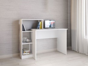 Компьютерный стол Квартет-2 Белый в Губкинском - gubkinskiy.mebel24.online | фото