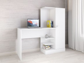 Компьютерный стол Квартет-6 Белый в Губкинском - gubkinskiy.mebel24.online | фото