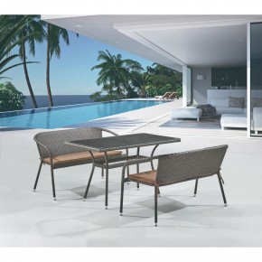 Комплект мебели из иск. ротанга T286A/S139A-W53 Brown в Губкинском - gubkinskiy.mebel24.online | фото 1