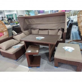 Комплект мебели с диваном AFM-320B-T320 Brown в Губкинском - gubkinskiy.mebel24.online | фото 2