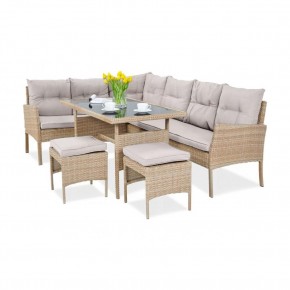 Комплект плетеной мебели AFM-107B Beige (3 кор.) в Губкинском - gubkinskiy.mebel24.online | фото 3