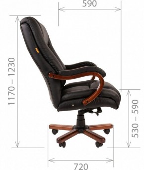 Кресло для руководителя Chairman 503 в Губкинском - gubkinskiy.mebel24.online | фото 5