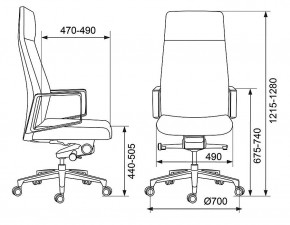 Кресло для руководителя _JONS/BEIGE в Губкинском - gubkinskiy.mebel24.online | фото 6