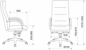 Кресло для руководителя T-9927SL/Ivory в Губкинском - gubkinskiy.mebel24.online | фото 6