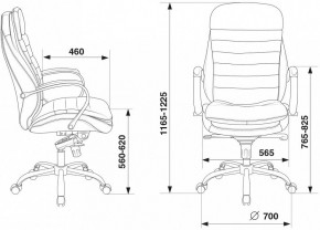 Кресло для руководителя T-9950/Black в Губкинском - gubkinskiy.mebel24.online | фото 12