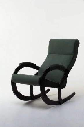 Кресло-качалка КОРСИКА 34-Т-AG (зеленый) в Губкинском - gubkinskiy.mebel24.online | фото 1