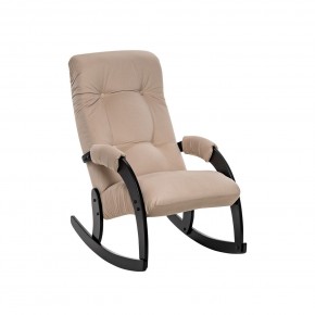 Кресло-качалка Модель 67 Венге, ткань V 18 в Губкинском - gubkinskiy.mebel24.online | фото 2