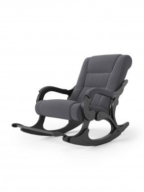 Кресло-качалка Родос 16-Т-ГР (тканьвенге) ГРАФИТ в Губкинском - gubkinskiy.mebel24.online | фото 2