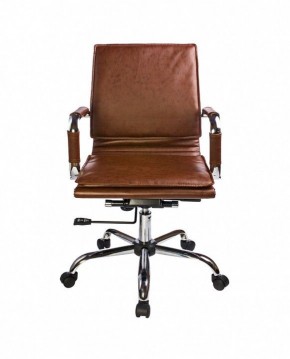 Кресло компьютерное Бюрократ CH-993-low коричневое в Губкинском - gubkinskiy.mebel24.online | фото 3