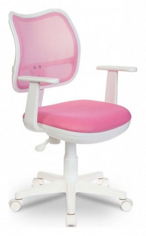 Кресло компьютерное Бюрократ CH-W797 розовое в Губкинском - gubkinskiy.mebel24.online | фото